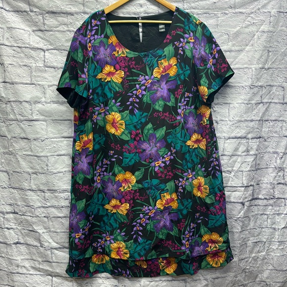 Liz Claiborne Dresses & Skirts - Elisabeth By Liz Claiborne Floral Dress Plus Size 22